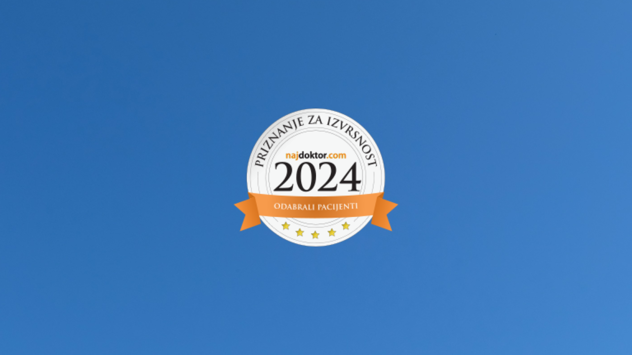 Najbolji oftalmolozi u Hrvatskoj: Liječnici Poliklinike Bilić Vision dobitnici nagrade Najdoktor 2024.